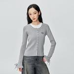 Женский свитер Lee, серый - фото 5