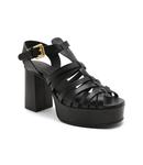 Кожаные босоножки See By Chloé SIERRA, черный - фото