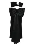 Платье с бантом Dorothee Schumacher, черный - фото 2