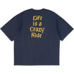 Футболка унисекс MADNESS, бело-оранжевая - фото 3