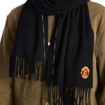 Вязаный шарф унисекс Paul Smith, черный - фото 4