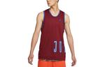 Мужская баскетбольная майка Jordan, цвет Burgundy - фото