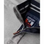 Толстовка Superdry Classics Henley half zip, серый - фото 2