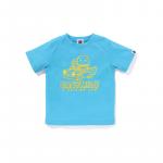 Футболка FW24 детская A BATHING APE, синий - фото