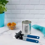 Tasty Вкусная открывалка для консервных банок с двумя ручками, синий - фото 6