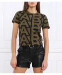 Футболка Regular fit Marc Jacobs, зеленый - фото