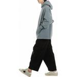 Лонгслив худи с принтом логотипа Acne Studios, серый - фото 6