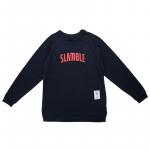 Футболка унисекс Slamble, синий/белый - фото 10