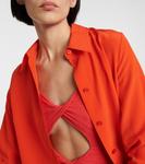 Шелковая рубашка Stella McCartney, Poppy - фото 4