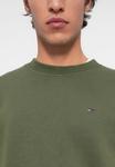 Толстовка Tommy Jeans FLAG CREW, Dark Greenery/Brown - фото 6