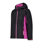 Куртка для девочек CMP KID G JACKET FIX HOOD DETACHBLE INN.JACKET 32Z1095D - фото 3
