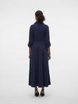 Макси платье VERO MODA Vilja, Navy - фото 4