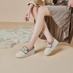 Лоферы женские Gemeiq, бежевый - фото 8