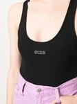 Gcds боди без рукавов с логотипом, черный - фото 5