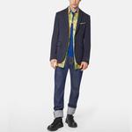 VERSACE Мужская синяя толстовка - фото 6