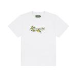 Футболка Denim Tears Cotton Floral Logo Tee, White - фото