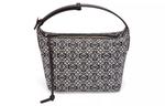 LOEWE Сумка Cubi Bag Small Anagram Jacquard Navy/Black - фото 2