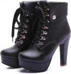 Ботинки Scaoruki Classic Platform Booties, 103 Black - фото 4