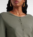 Хлопковый кардиган Vince, clay sage - фото 4