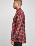 Рубашка Urban Classics Regular fit Button Up Roots, красный - фото 4