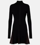 Мини-платье с водолазкой Ferragamo, Black - фото