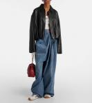 Кожаная куртка Loewe, Black - фото 2