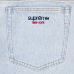 Джинсы Supreme Baggy Jean, синий - фото 3