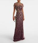 Платье с пайетками Jenny Packham, Bramble - фото 2