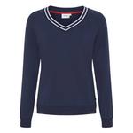 Свитер Sea Ranch Lin U Neck, черный - фото