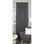 Штора Home Basics Oxford, 145 см, черный - фото