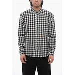 Клетчатая рубашка BAXTER Woolrich, черно-белое - фото