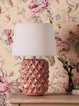Керамическая настольная лампа Marwick Laura Ashley, Pink - фото 3