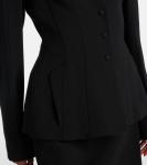 Однобортный блейзер Mugler, Black - фото 5