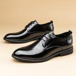 Мужские черные классические туфли QIAONAI - фото 5