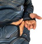 Толстовка Cloudchaser с капюшоном цвета Geode Black BlackStrap - фото 5