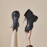 Ботинки Martin Boot женские Gemeiq, хаки - фото 8