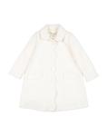 Пальто для девочек Piccola Ludo, белый - фото