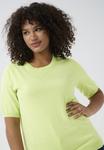 Футболка Kaffe Curve Basic T-shirt, Lettuce Green/Green - фото 4