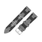 IBOANN Часы Strap All Compatibility Silicone Material 207mm, Black Orange - фото 8