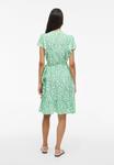 Платье VILA VINOKA WRAP DRESS, Birch/Green/Beige - фото 3