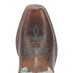 Кожаные ботинки в стиле вестерн для девочек Dan Post Rumi Big Kid, белый - фото 4