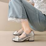 Medd Туфли Mary Jane женские красные - фото 10