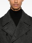 Caruso шерстяное двубортное пальто, серый - фото 5