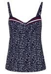 Верх бикини Wire Tankini LASCANA, темно-синий - фото 4