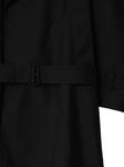 Двубортный тренч с поясом Burberry, черный - фото 2
