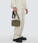 Символичная жаккардовая сумка кросс-боди Prada, Nero+Corda - фото 2