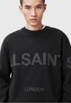 Толстовка AllSaints BIGGY CREW, Jet Black/Black - фото 5