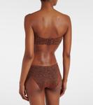 Яркий бандо-топ бикини с люрексом Eres, Cuivre Lurex - фото 3