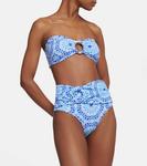 Плавки бикини Dorit с принтом ALEXANDRA MIRO, синий - фото 2
