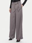 Брюки-палаццо wide leg CFC0124993003 Rinascimento, серый - фото